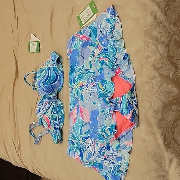 Lilly Pulitzer Swim Nwt Lilly Pulitzer Celestial Seas Bikini Poshmark